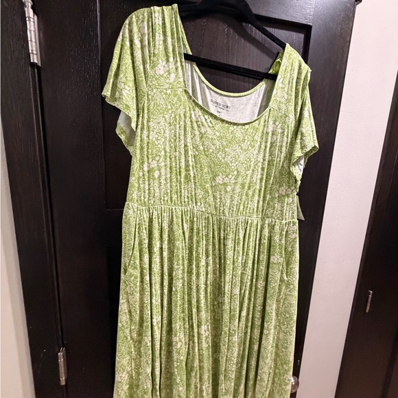 Torrid 2X NWT-Mini Flutter-Sleeve Skater Dress - Picture 3 of 3